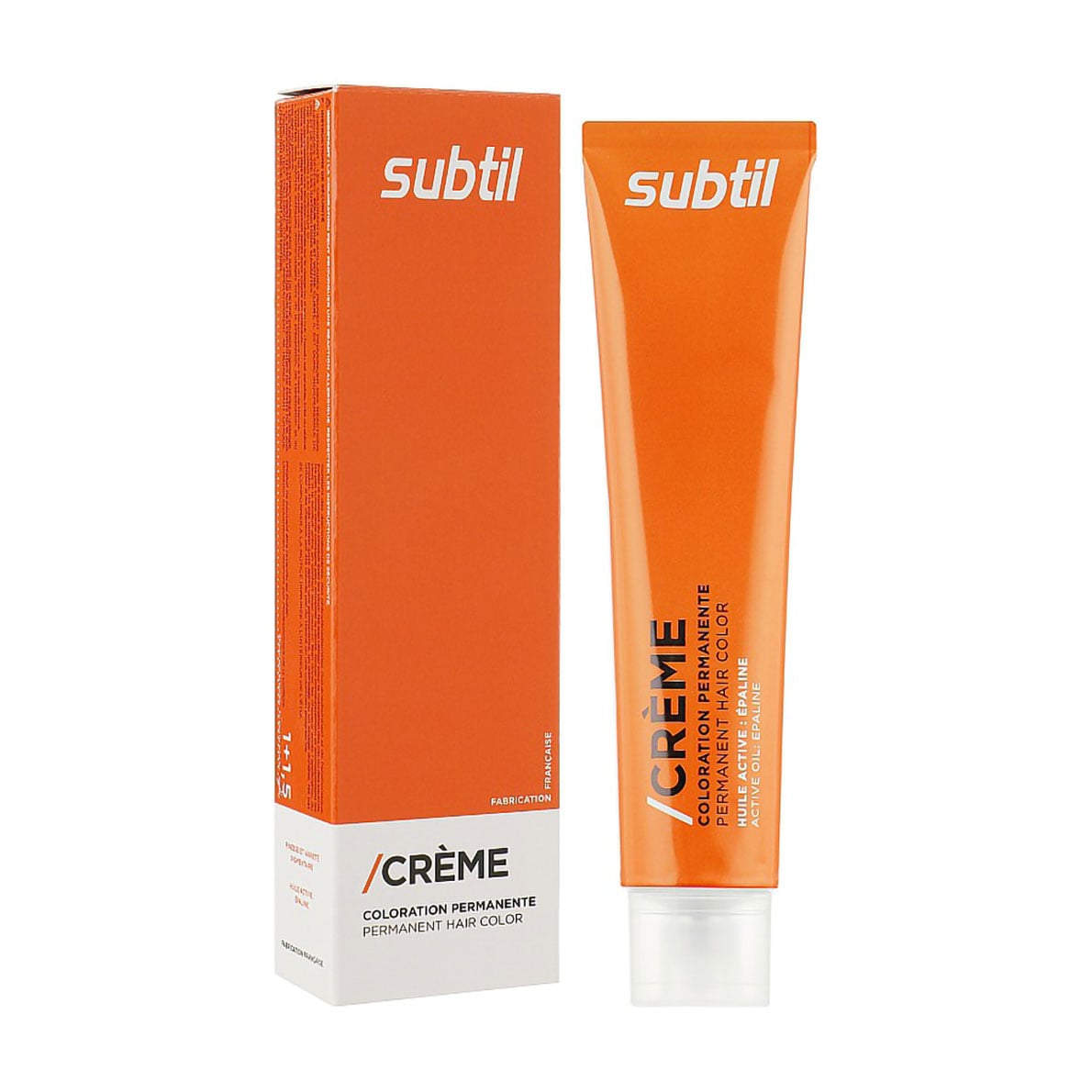 Стійка крем-фарба для волосся Subtil Creme Permanent Hair Color 7-24 Cuivre, 60 мл